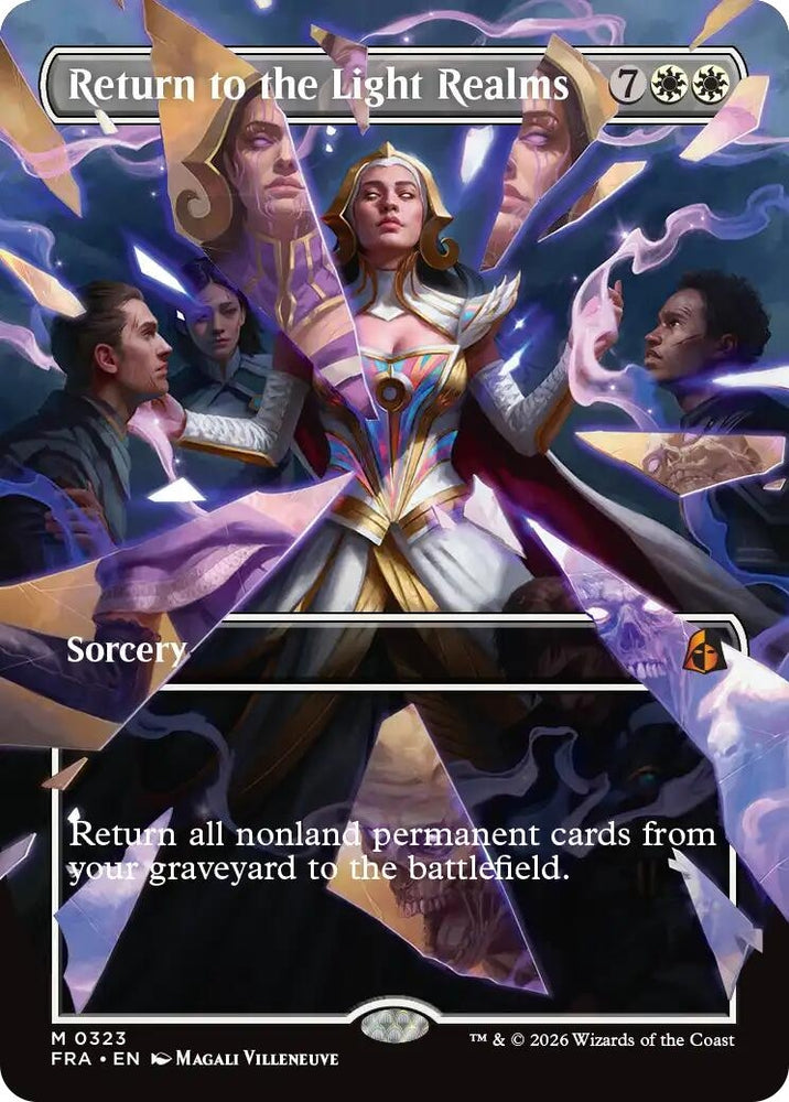 Image for Return to the Light Realms (Borderless) (0323) (FRA) - Magic: The Gathering