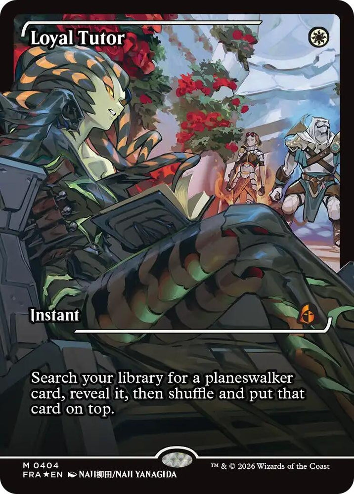 Image for Loyal Tutor (Showcase) (FRA) - Magic: The Gathering