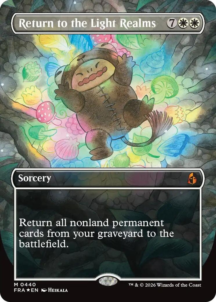 Image for Return to the Light Realms (Borderless) (0440) (FRA) - Magic: The Gathering