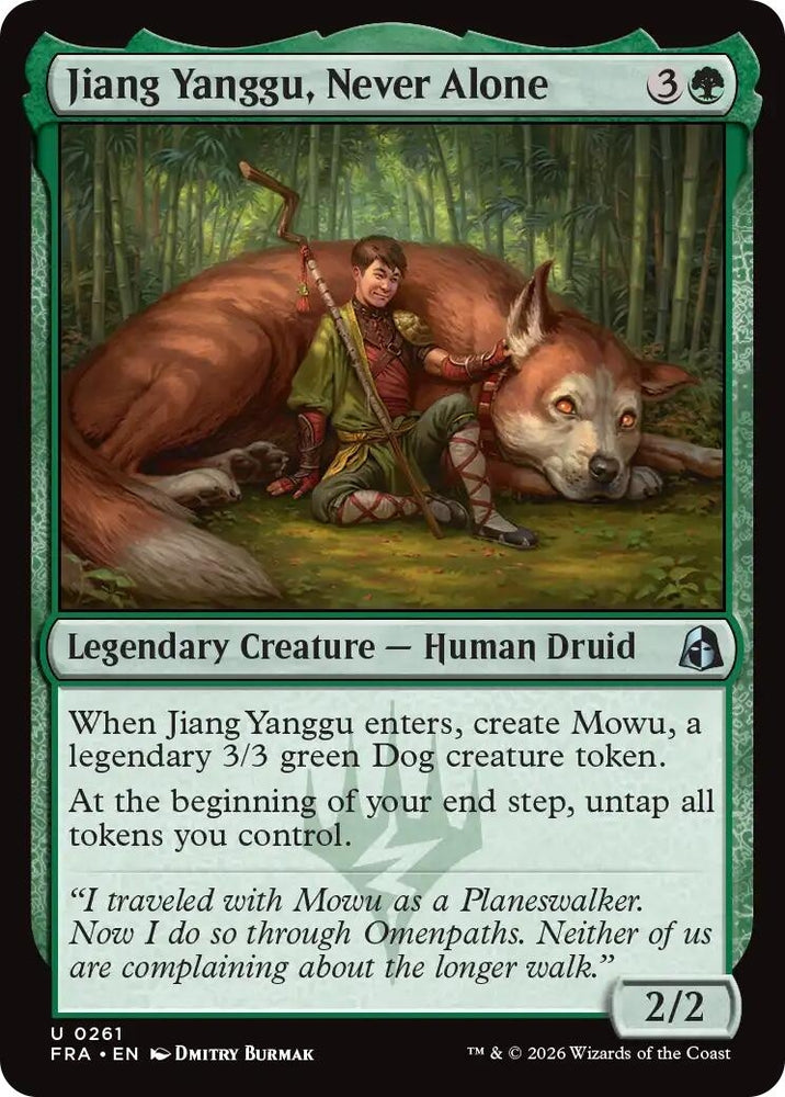 Image for Jiang Yanggu, Never Alone (FRA) - Magic: The Gathering