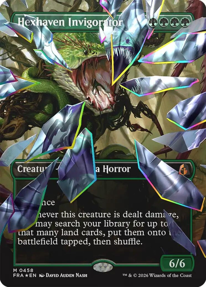 Image for Hexhaven Invigorator (Borderless) (Facet Foil) (FRA) - Magic: The Gathering