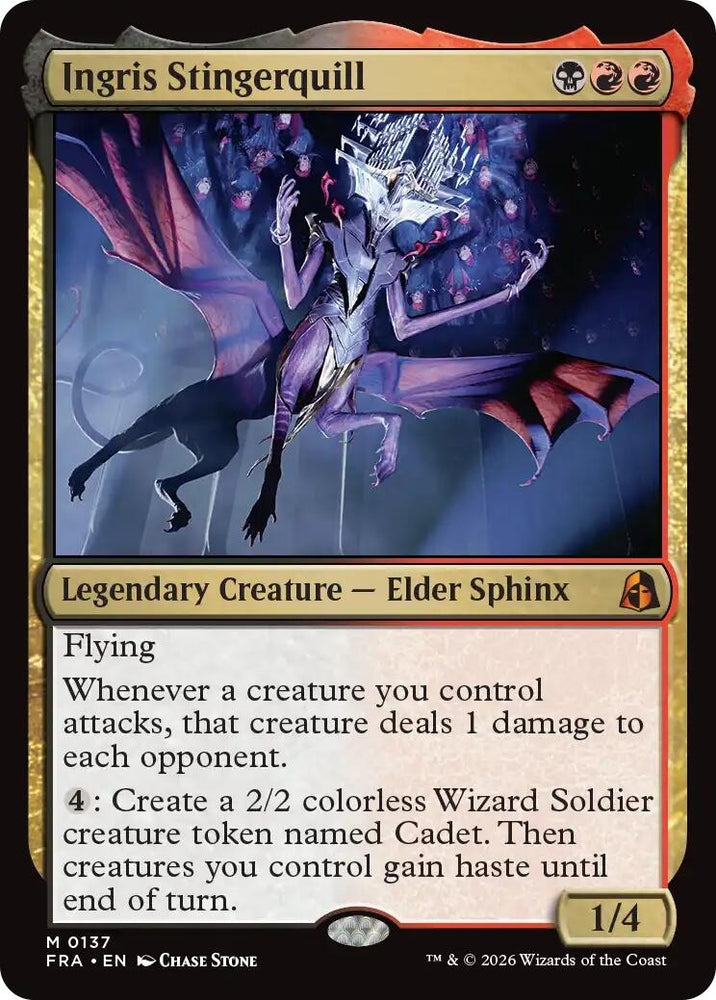 Image for Ingris Stingerquill (FRA) - Magic: The Gathering