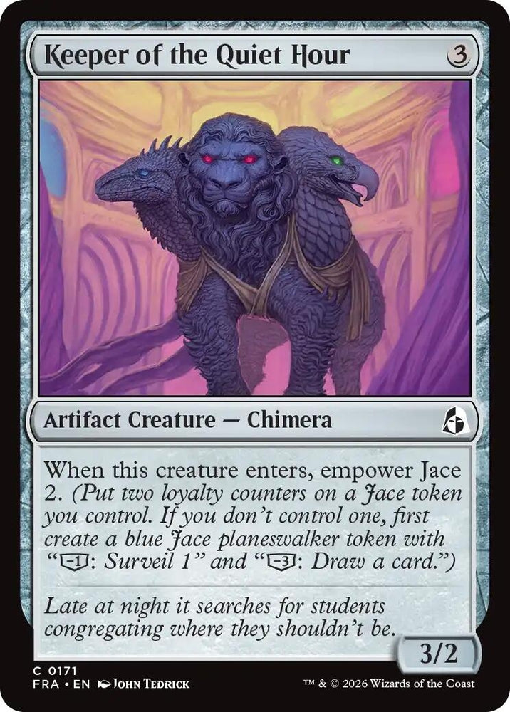 Image for Keeper of the Quiet Hour (171) (FRA) - Magic: The Gathering