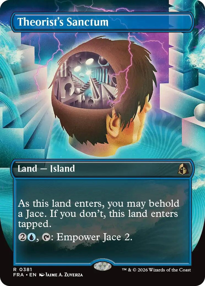Image for Theorist's Sanctum (Borderless) (381) (FRA) - Magic: The Gathering