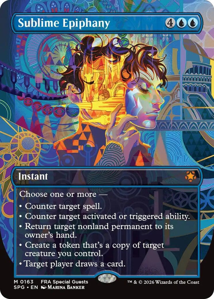 Image for Sublime Epiphany (Borderless) (163) (SPG) - Magic: The Gathering