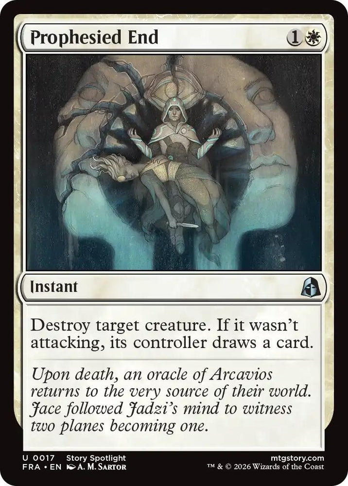 Image for Prophesied End (17) (FRA) - Magic: The Gathering