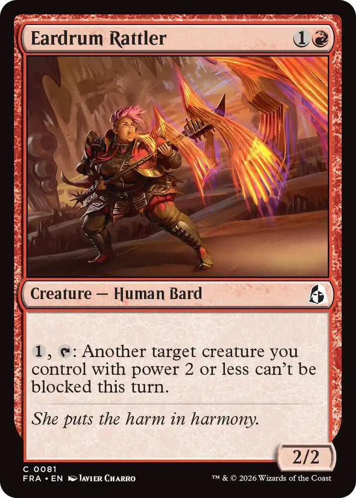 Image for Eardrum Rattler (81) (FRA) - Magic: The Gathering