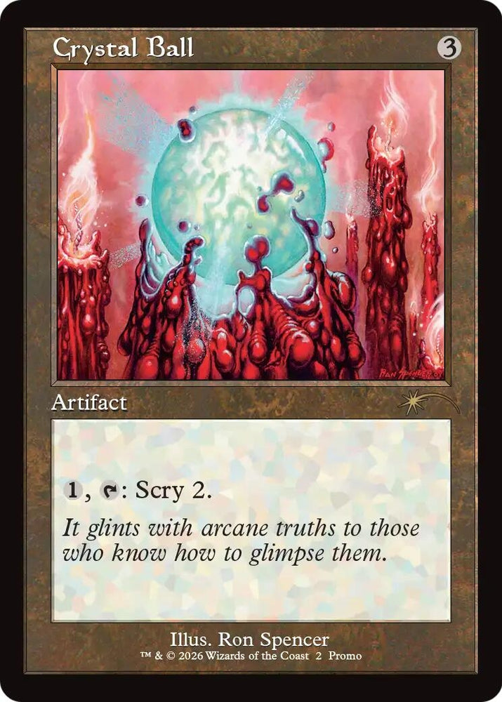 Image for Crystal Ball (Retro Frame) (2) (WPN) - Magic: The Gathering
