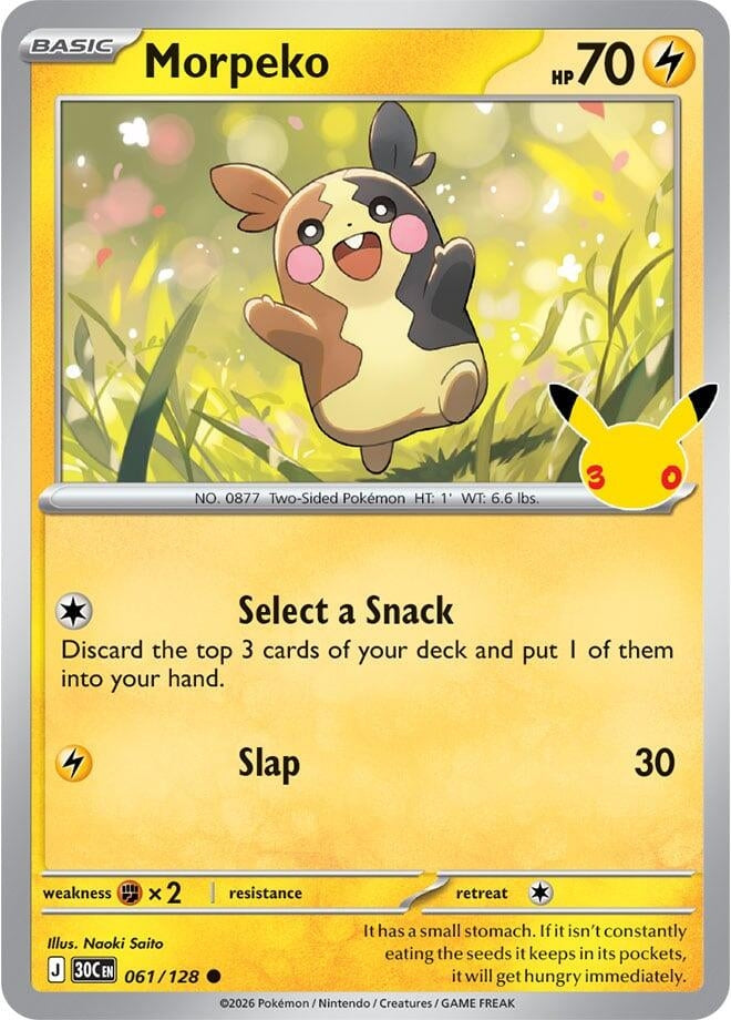 Image for Morpeko (061/128) (30C) - Pokemon