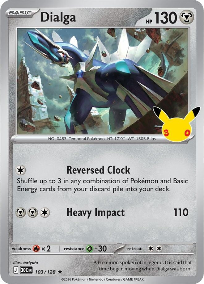 Image for Dialga (103/128) (30C) - Pokemon