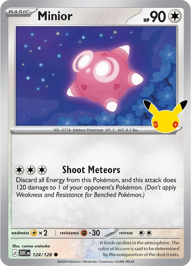 Image for Minior (124/128) (30C) - Pokemon
