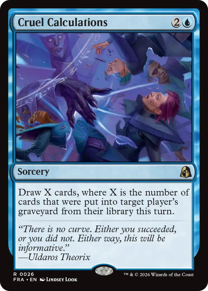 Image for Cruel Calculations (26) (FRA) - Magic: The Gathering