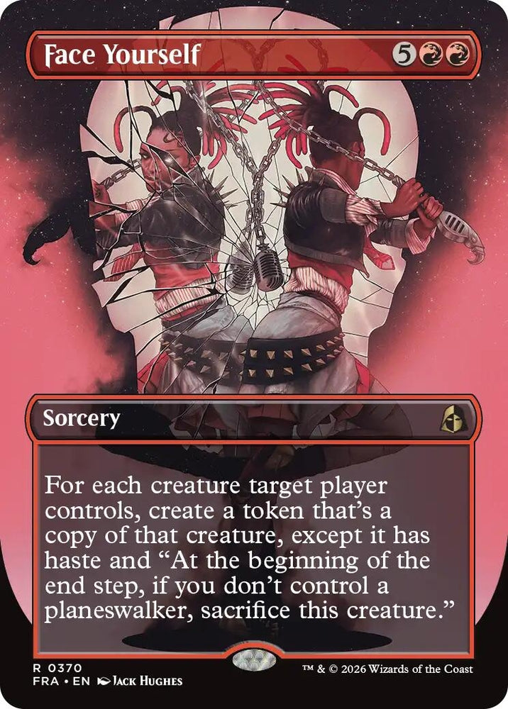 Image for Face Yourself (Borderless) (370) (FRA) - Magic: The Gathering