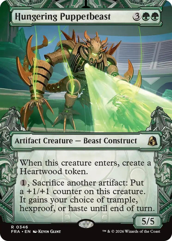 Image for Hungering Puppetbeast (Showcase) (346) (FRA) - Magic: The Gathering