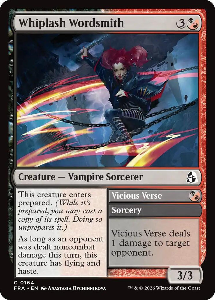 Image for Whiplash Wordsmith (164) (FRA) - Magic: The Gathering