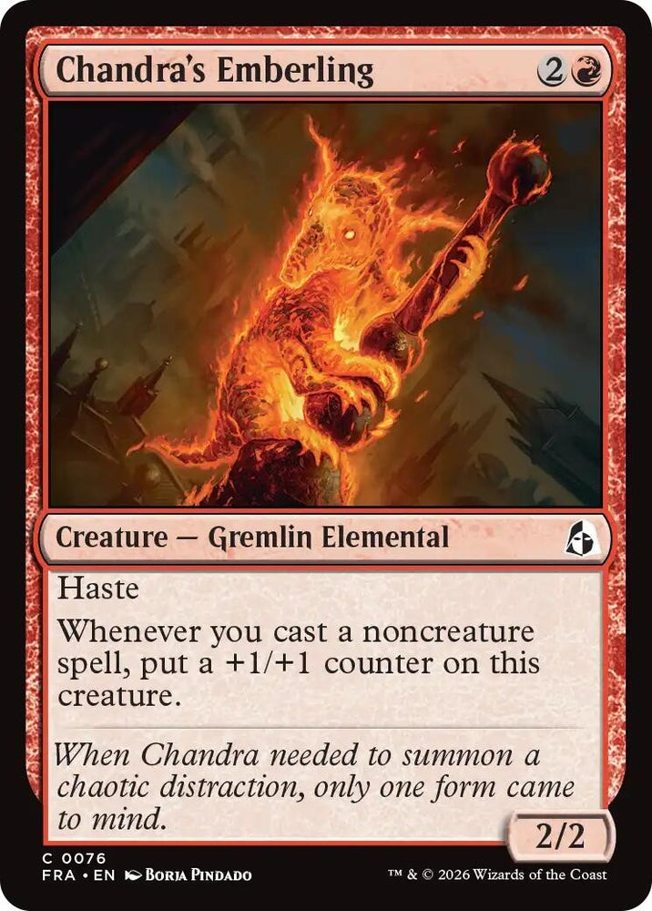 Image for Chandra's Emberling (76) (FRA) - Magic: The Gathering