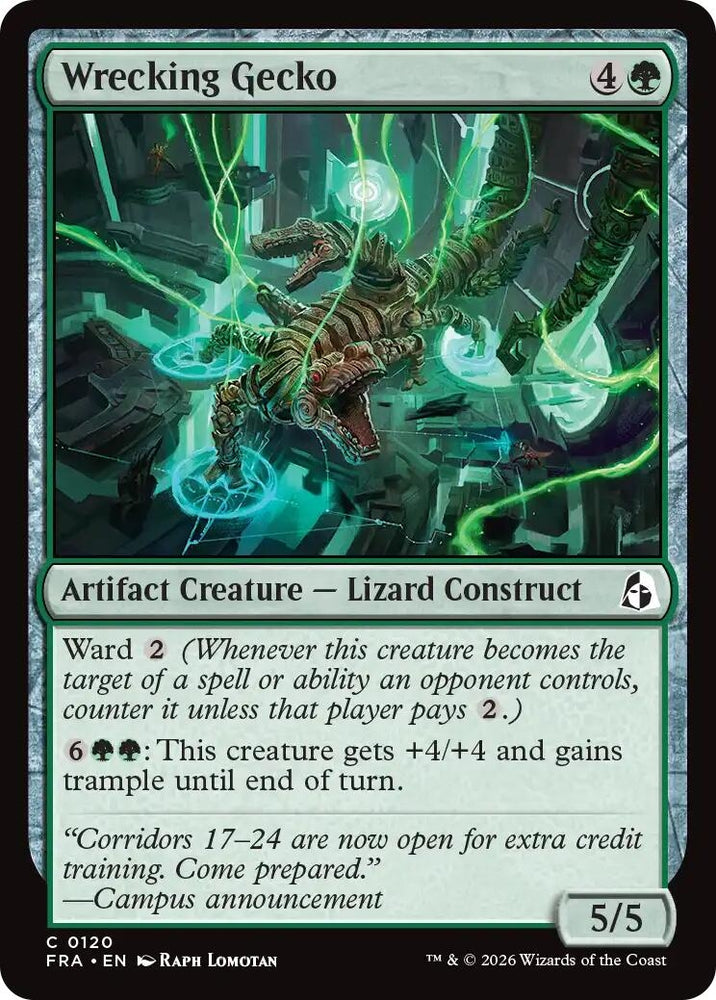 Image for Wrecking Gecko (120) (FRA) - Magic: The Gathering