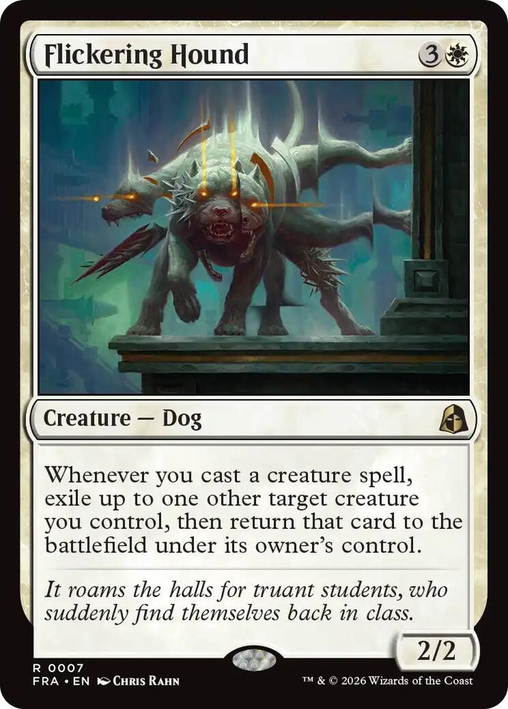 Image for Flickering Hound (7) (FRA) - Magic: The Gathering