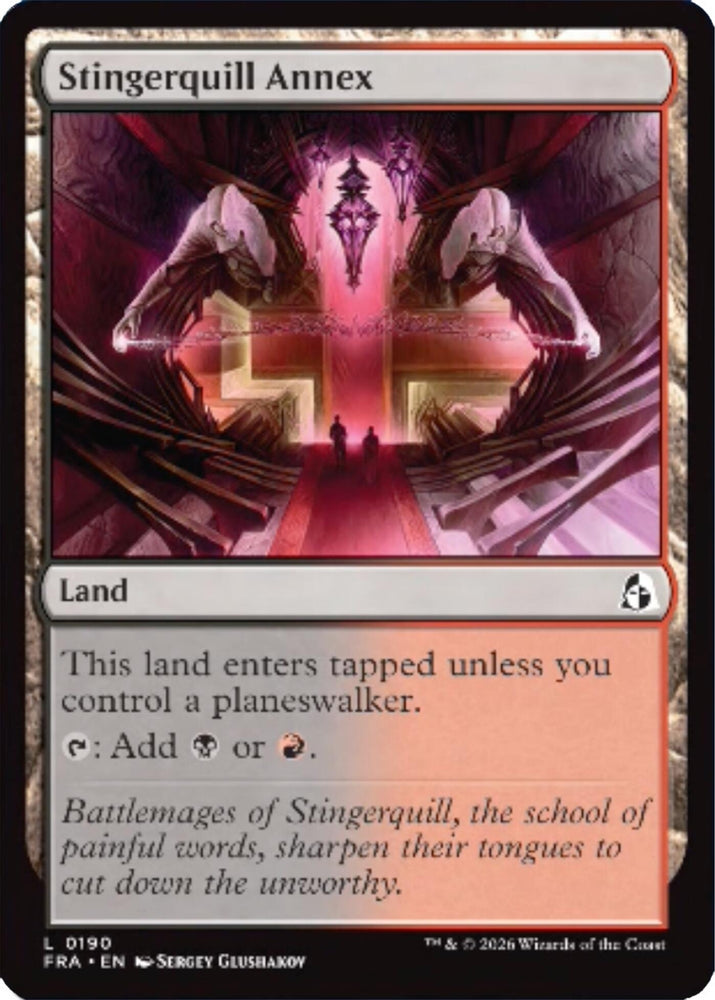 Image for Stingerquill Annex (190) (FRA) - Magic: The Gathering