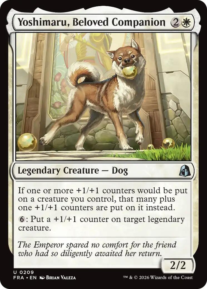 Image for Yoshimaru, Beloved Companion (209) (FRA) - Magic: The Gathering