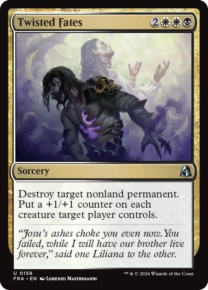 Image for Twisted Fates (158) (FRA) - Magic: The Gathering