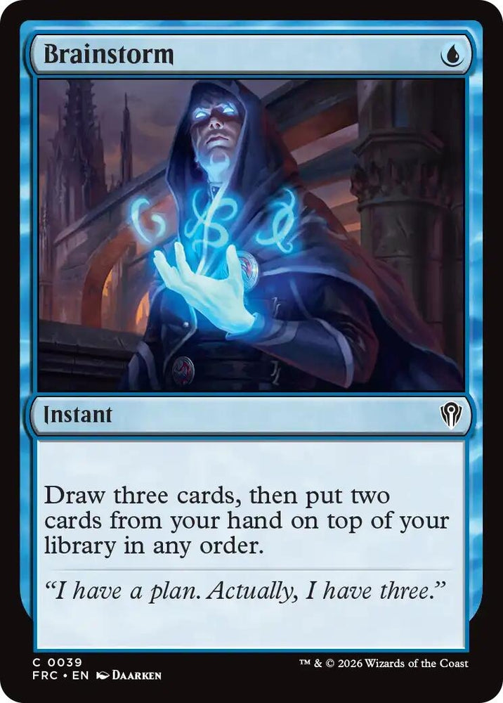 Image for Brainstorm (39) (FRC) - Magic: The Gathering