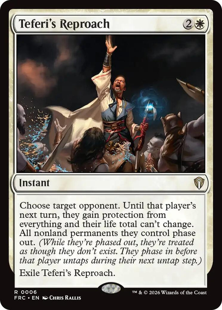 Image for Teferi's Reproach (6) (FRC) - Magic: The Gathering