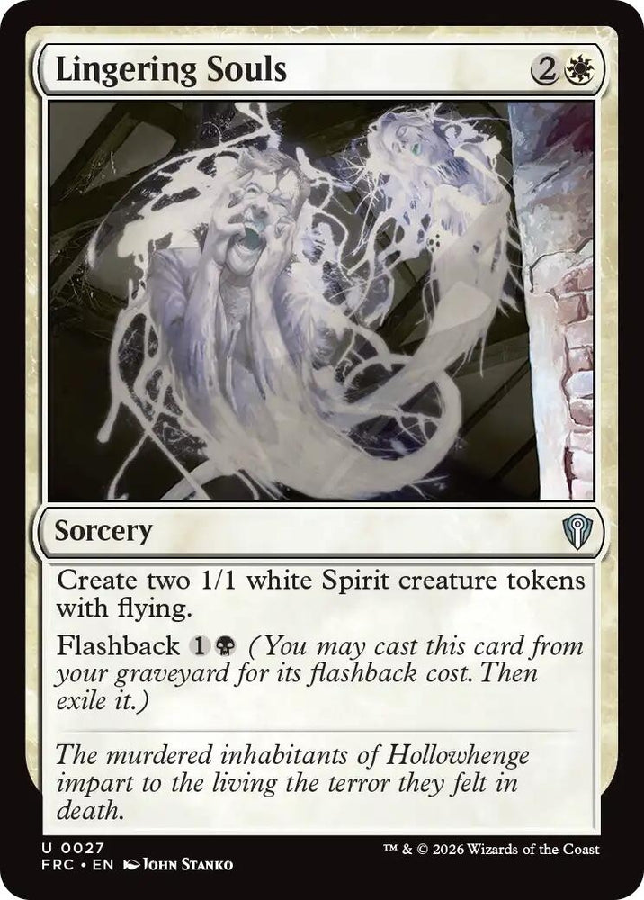 Image for Lingering Souls (27) (FRC) - Magic: The Gathering