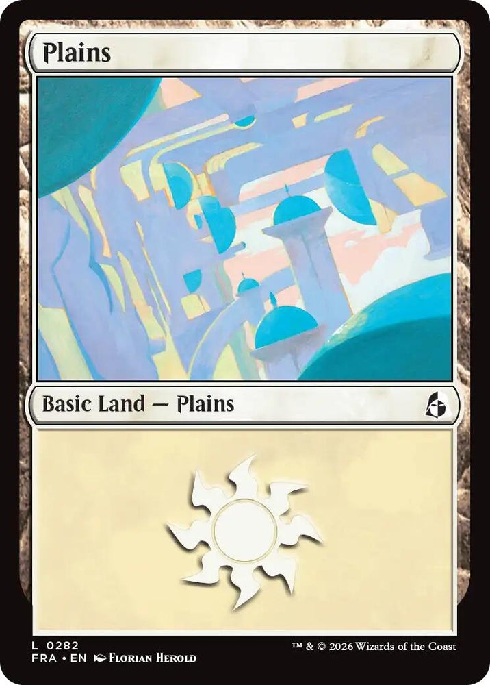 Image for Plains (0282) (282) (FRA) - Magic: The Gathering