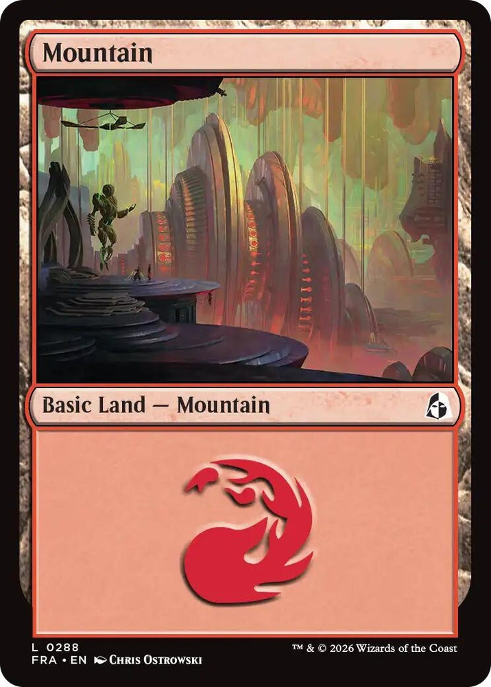 Image for Mountain (0288) (288) (FRA) - Magic: The Gathering