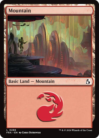 Image for Mountain (0288) (288) (FRA) - Magic: The Gathering