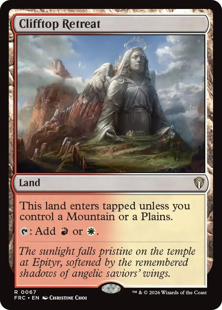 Image for Clifftop Retreat (67) (FRC) - Magic: The Gathering