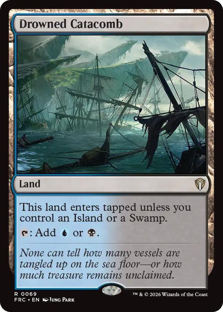 Image for Drowned Catacomb (69) (FRC) - Magic: The Gathering