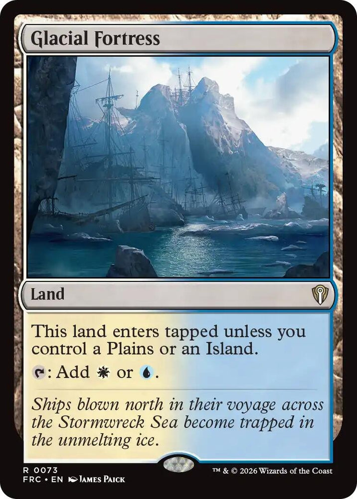 Image for Glacial Fortress (73) (FRC) - Magic: The Gathering