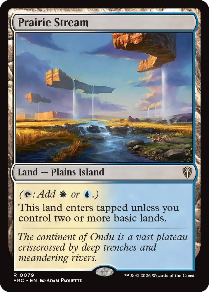 Image for Prairie Stream (79) (FRC) - Magic: The Gathering