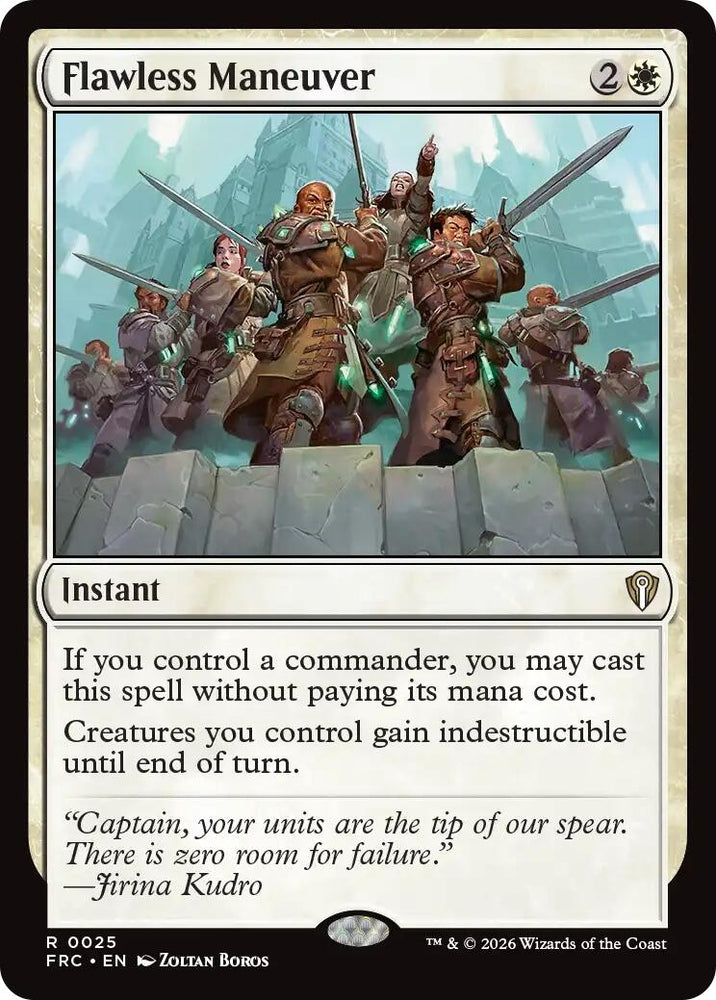 Image for Flawless Maneuver (25) (FRC) - Magic: The Gathering