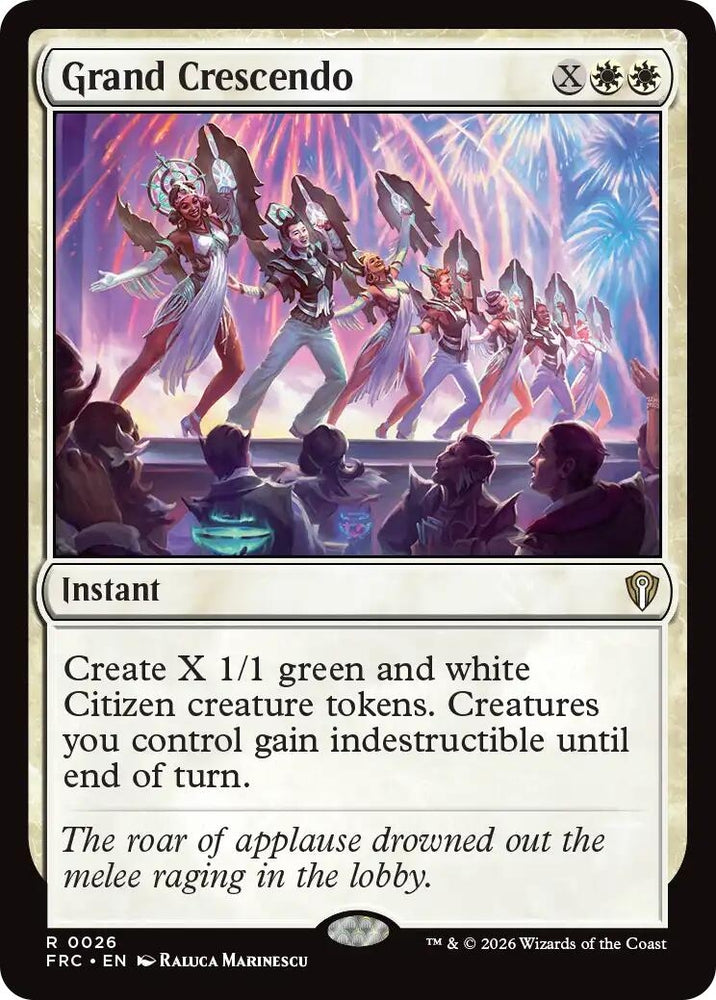 Image for Grand Crescendo (26) (FRC) - Magic: The Gathering