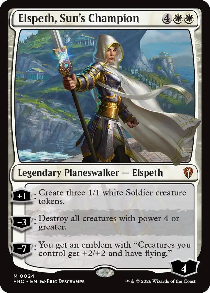Image for Elspeth, Sun's Champion (24) (FRC) - Magic: The Gathering
