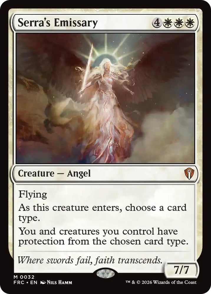 Image for Serra's Emissary (32) (FRC) - Magic: The Gathering