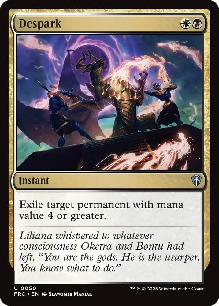 Image for Despark (50) (FRC) - Magic: The Gathering