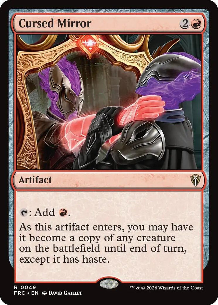Image for Cursed Mirror (49) (FRC) - Magic: The Gathering