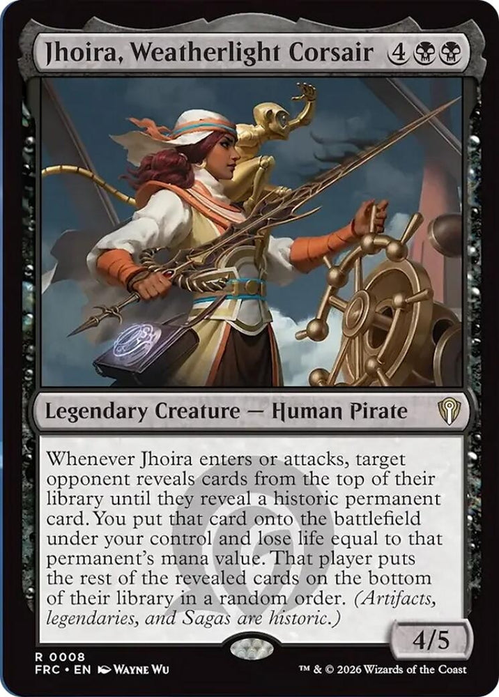Image for Jhoira, Weatherlight Corsair (8) (FRC) - Magic: The Gathering