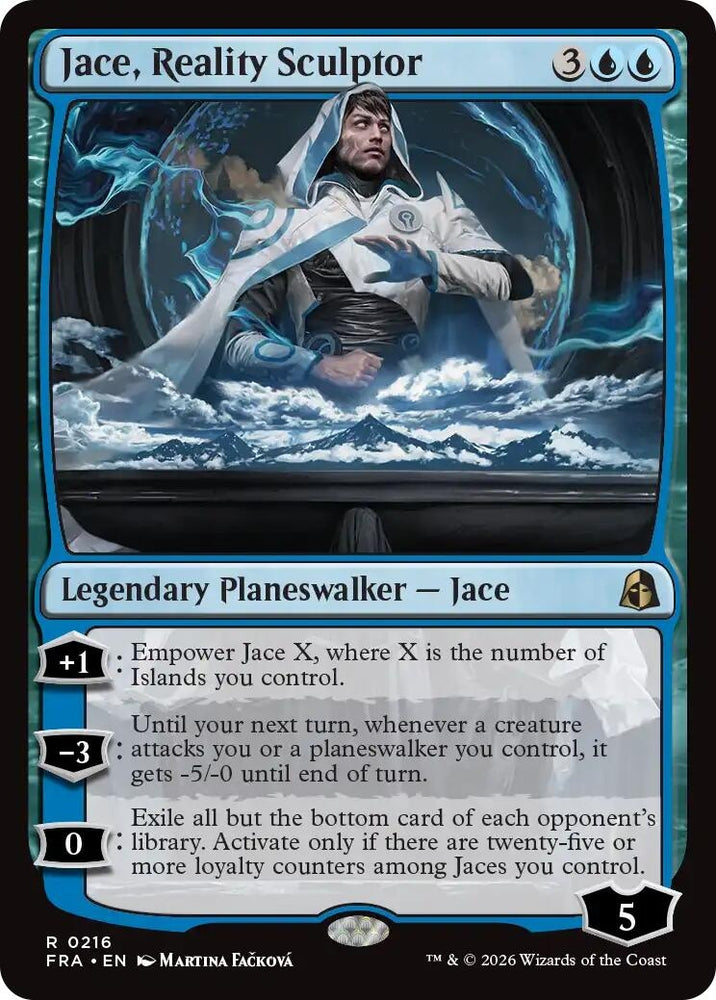 Image for Jace, Reality Sculptor (216) (FRA) - Magic: The Gathering