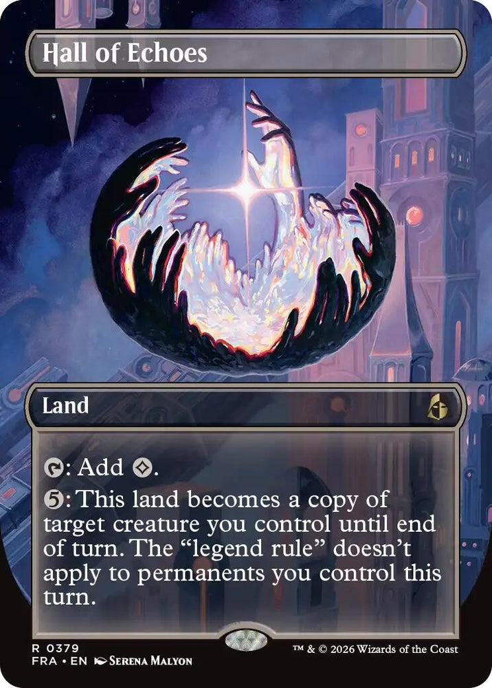 Image for Hall of Echoes (Borderless) (379) (FRA) - Magic: The Gathering