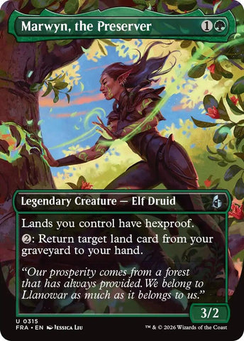 Image for Marwyn, the Preserver (Borderless) (315) (FRA) - Magic: The Gathering