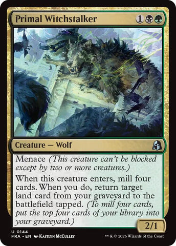 Image for Primal Witchstalker (144) (FRA) - Magic: The Gathering