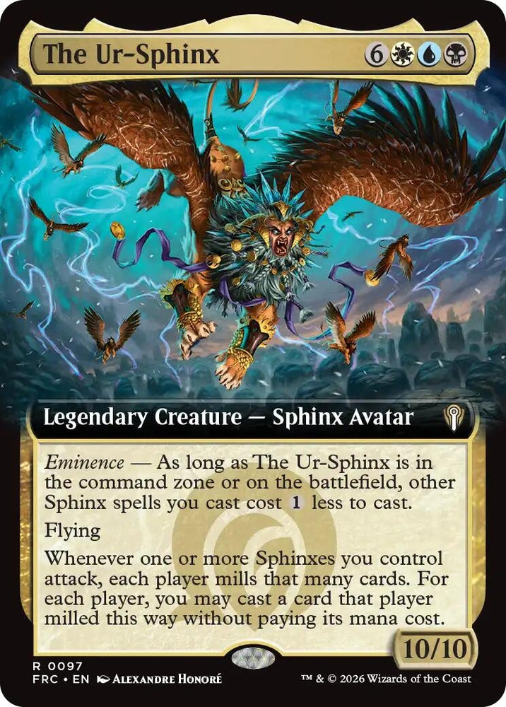 Image for The Ur-Sphinx (Extended Art) (97) (FRC) - Magic: The Gathering