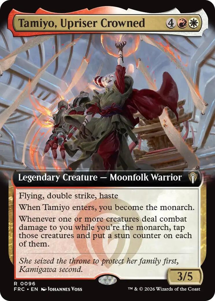 Image for Tamiyo, Upriser Crowned (Extended Art) (96) (FRC) - Magic: The Gathering