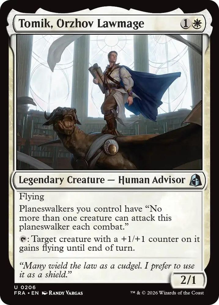 Image for Tomik, Orzhov Lawmage (206) (FRA) - Magic: The Gathering