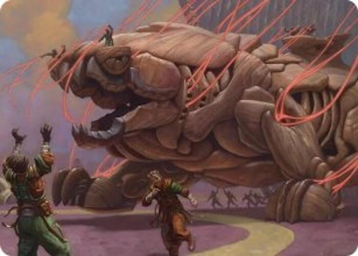 Craterclaw Colossus Art Card (16) (ASFRA)